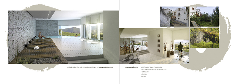 Residencial SierraOhanes. Interior folleto