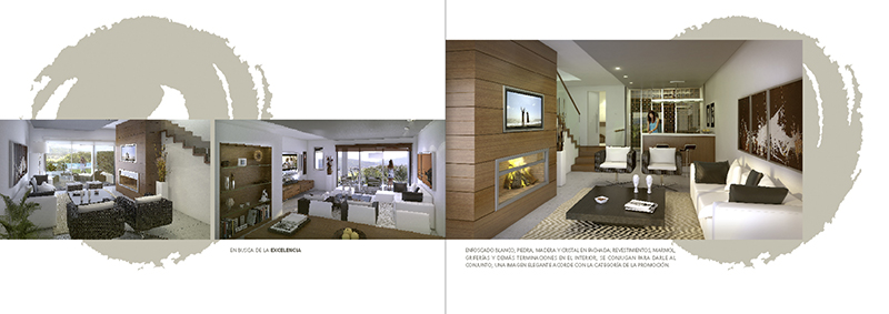 Residencial SierraOhanes. Interior folleto
