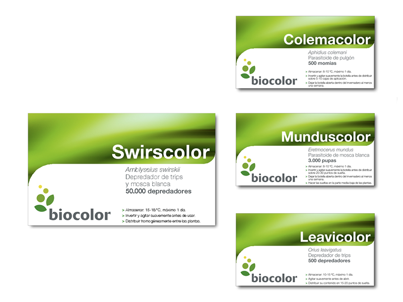 biocolor etiquetas